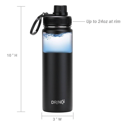 Gourde Sport Inox 650ml – Isotherme Double Paroi