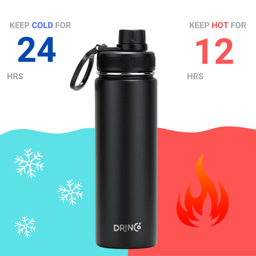 Gourde Sport Inox 650ml – Isotherme Double Paroi